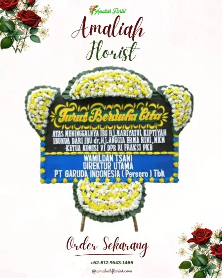 Papan Bunga Duka Kayubihi